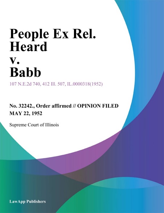 People Ex Rel. Heard v. Babb