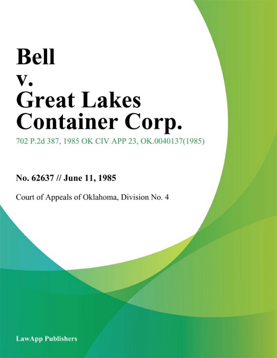 Bell v. Great Lakes Container Corp.