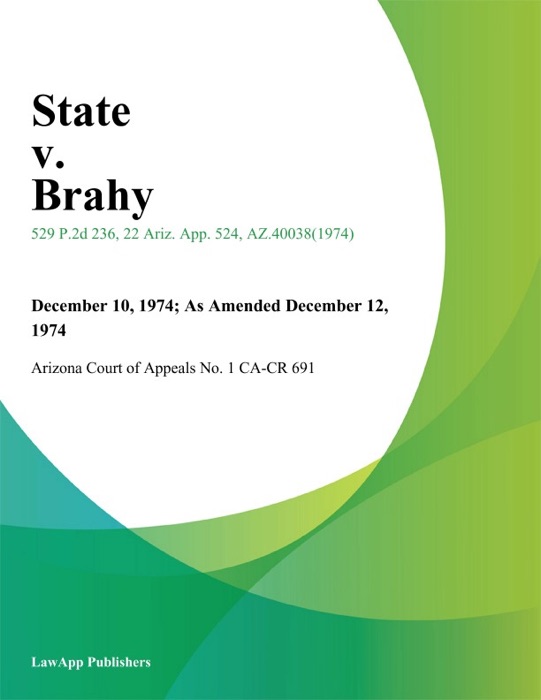 State v. Brahy