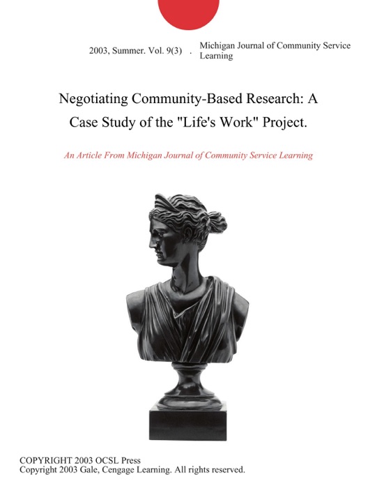 Negotiating Community-Based Research: A Case Study of the 