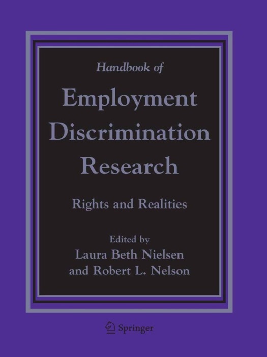 Handbook of Employment Discrimination Research