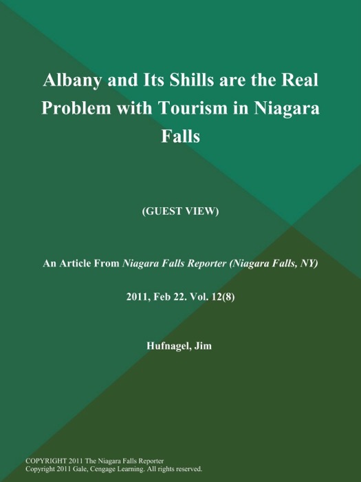 Albany and Its Shills are the Real Problem with Tourism in Niagara Falls (Guest VIEW)