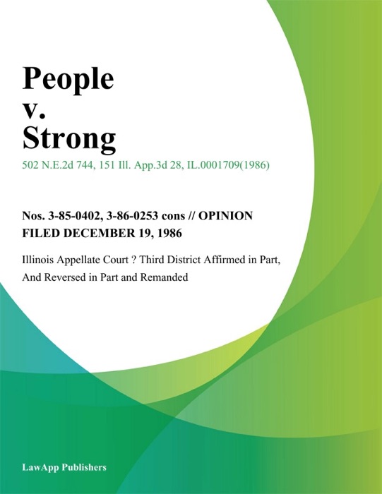 People v. Strong