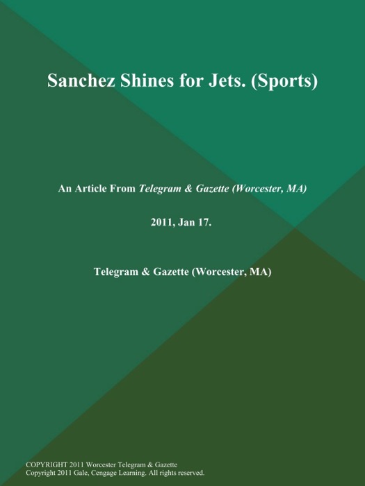 Sanchez Shines for Jets (Sports)