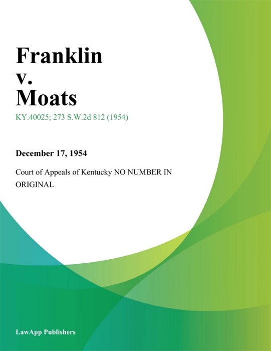 Franklin v. Moats