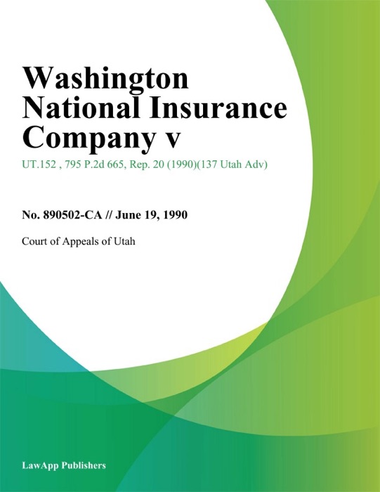 Washington National Insurance Company V.