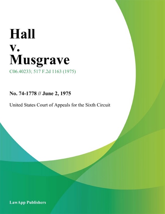 Hall v. Musgrave