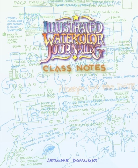 Class Notes Illustrated Watercolor Journaling