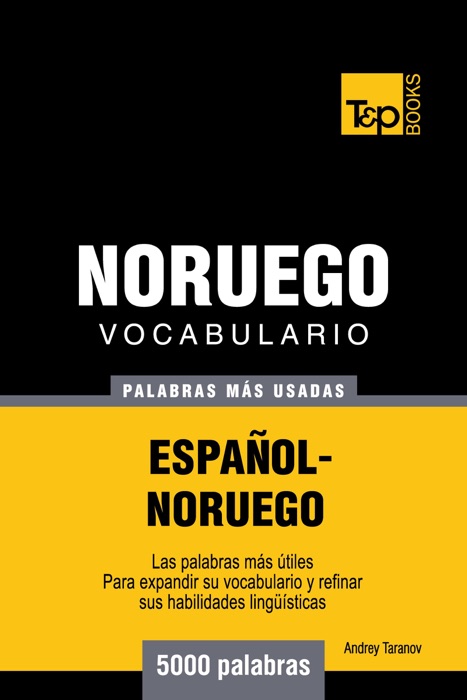 Vocabulario Español-Noruego: 5000 palabras más usadas