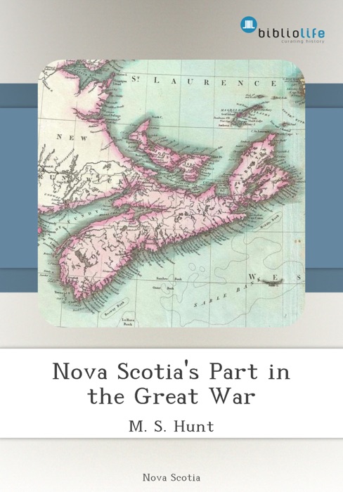 Nova Scotia's Part in the Great War