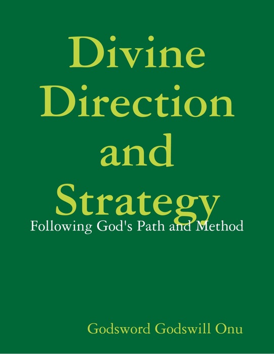 Divine Direction and Strategy