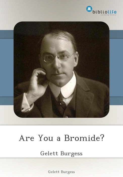 Are You a Bromide?