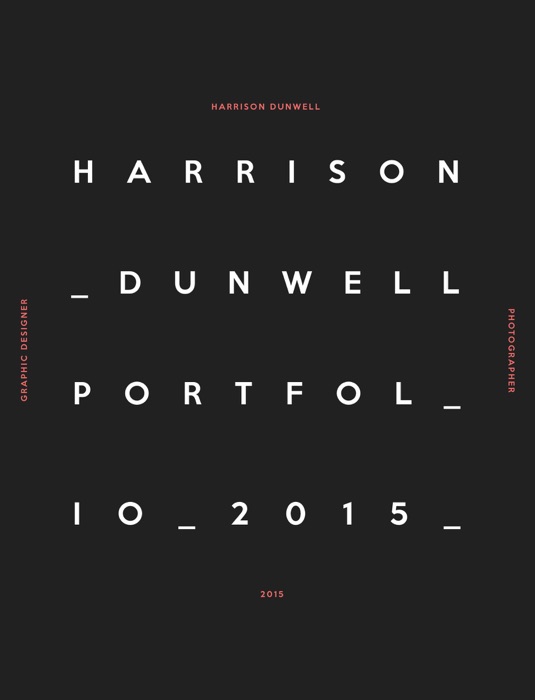 HARRISON DUNWELL PORTFOLIO 2015