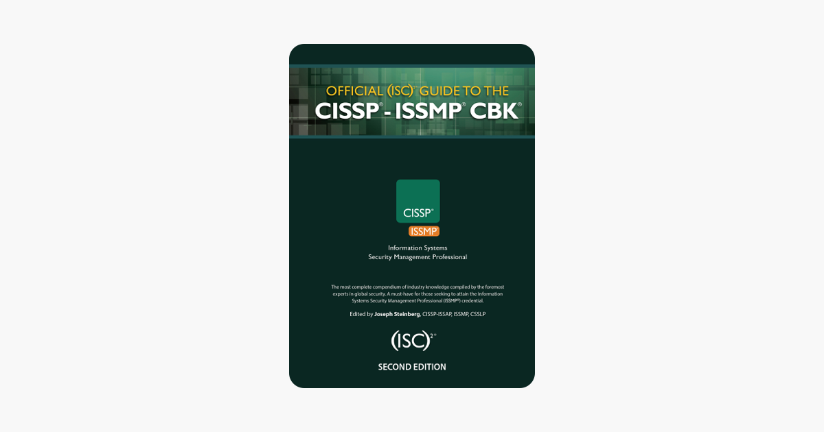 ‎Official (ISC)2 Guide to the CISSP ISSMP CBK Second Edition on
