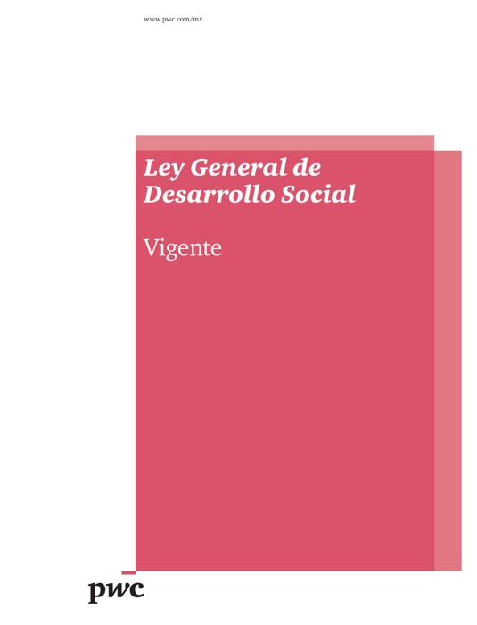 Ley General de Desarrollo Social