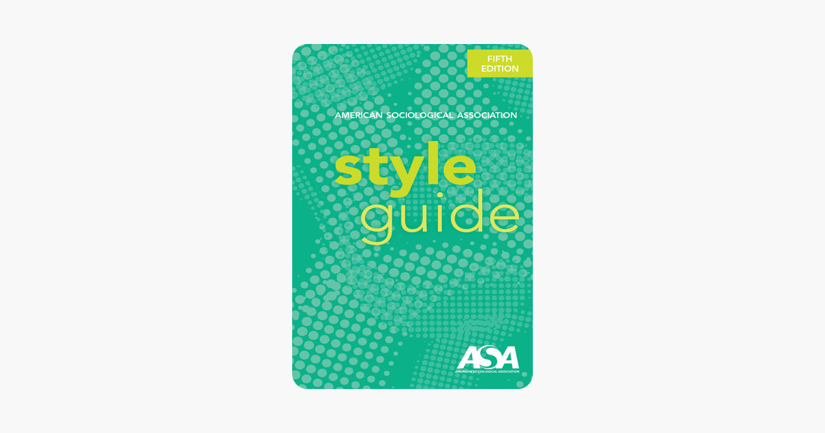 american-sociological-association-style-guide-fifth-edition-on-apple