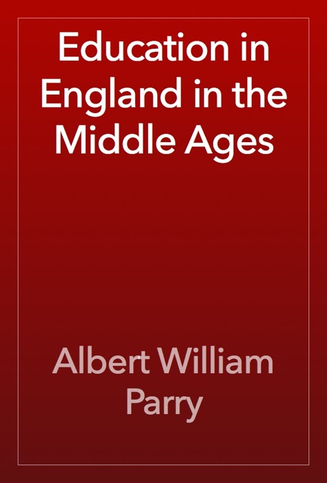 Education in England in the Middle Ages