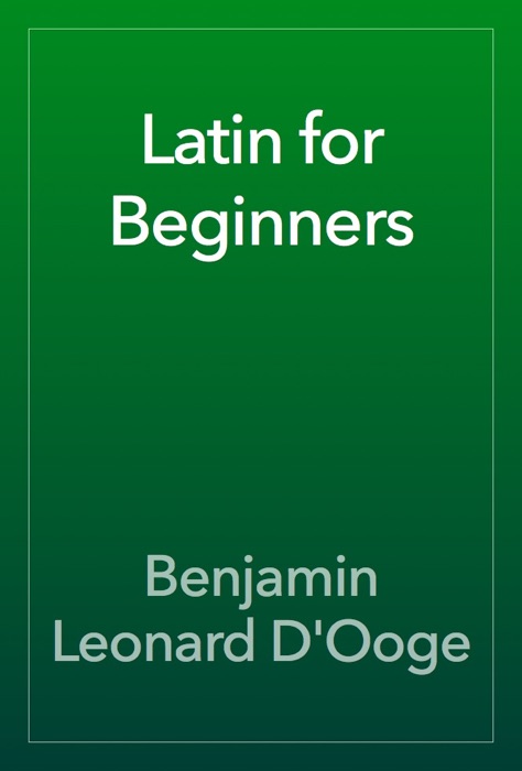 Latin for Beginners