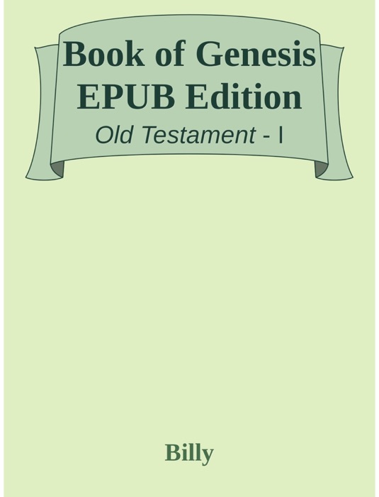 Book of Genesis EPUB Edition