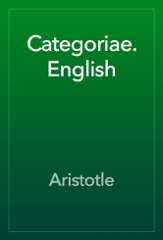 Categoriae. English