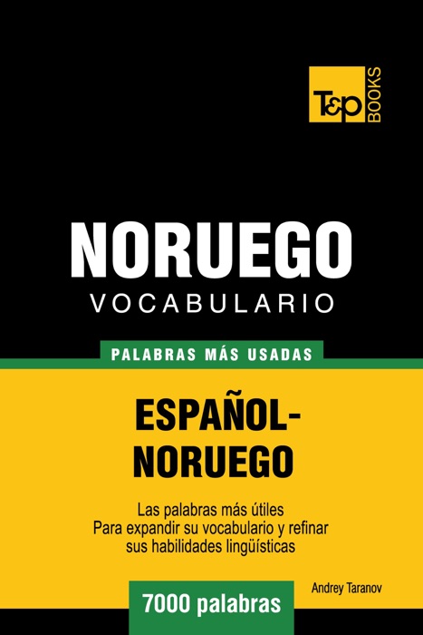 Vocabulario Español-Noruego: 7000 palabras más usadas