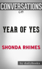 Daily Books - Year of Yes by Shonda Rhimes  Conversation Starters artwork