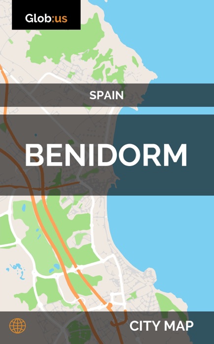 Benidorm, Spain - City Map