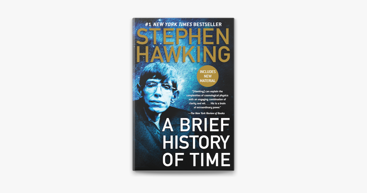 A Brief History of Time (Illustrated) By Stephen Hawking 