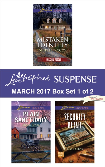 Harlequin Love Inspired Suspense March 2017 - Box Set 1 of 2