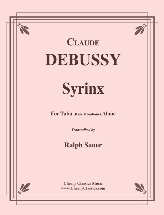 Syrinx for Unaccompanied Tuba or Bass Trombone