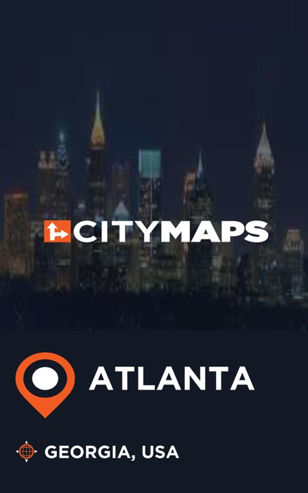 City Maps Atlanta Georgia, USA