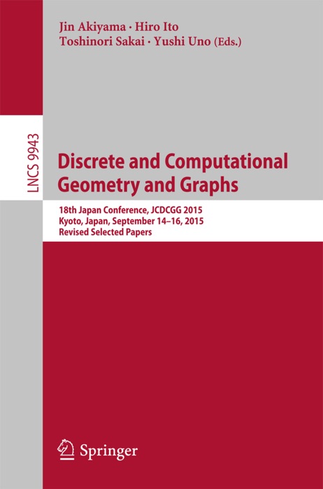 Discrete and Computational Geometry and Graphs