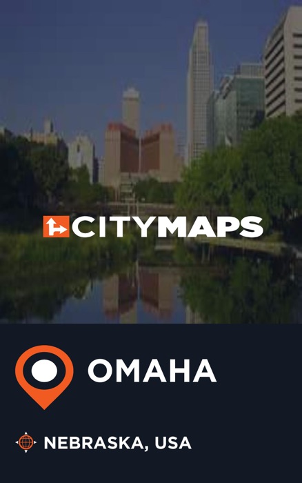 City Maps Omaha Nebraska, USA