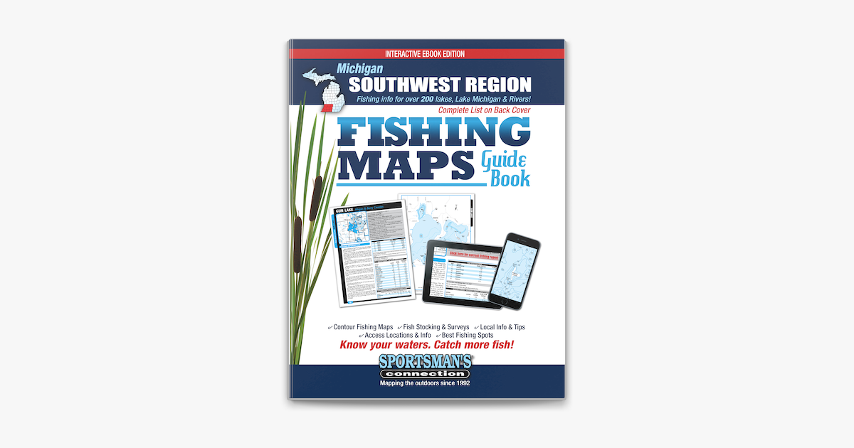 ‎Michigan Southwest Region Fishing Maps Guide Book on Apple Books