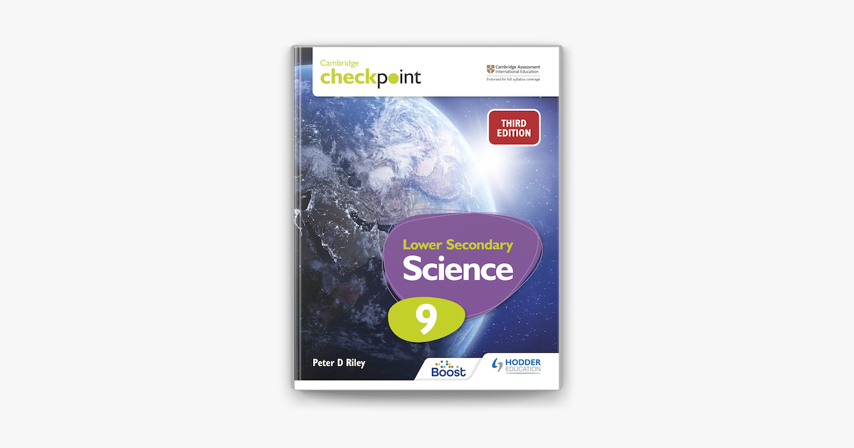 ‎Cambridge Checkpoint Lower Secondary Science Student's Book 9 on Apple ...