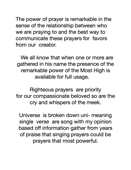 Powerful prayers - Insights Universal