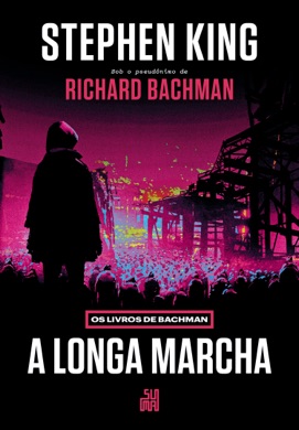 Capa do livro A Longa Marcha de Stephen King