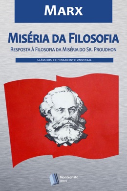 Capa do livro A Miséria da Filosofia de Marx, Karl