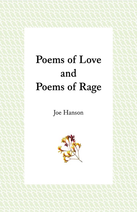 Poems of Love and Poems of Rage