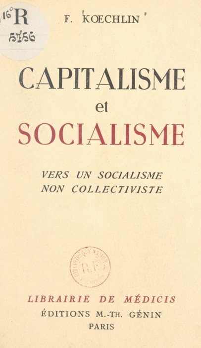 Capitalisme et socialisme