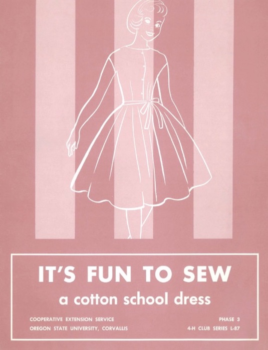 It's Fun to Sew a Cotton School Dress