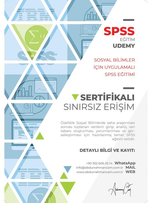 Sosyal Bilimler İçin Uygulamalı SPSS Eğitimi