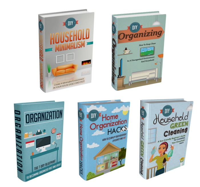 Cleaning And Organizing In Only 7 Days: Box Set : The Complete Extensive Guide On How To Clean And Organize Your Home: In 7 Days DIY.