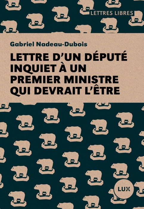 Lettre d'un député inquiet à un premier ministre qui devrait l'être