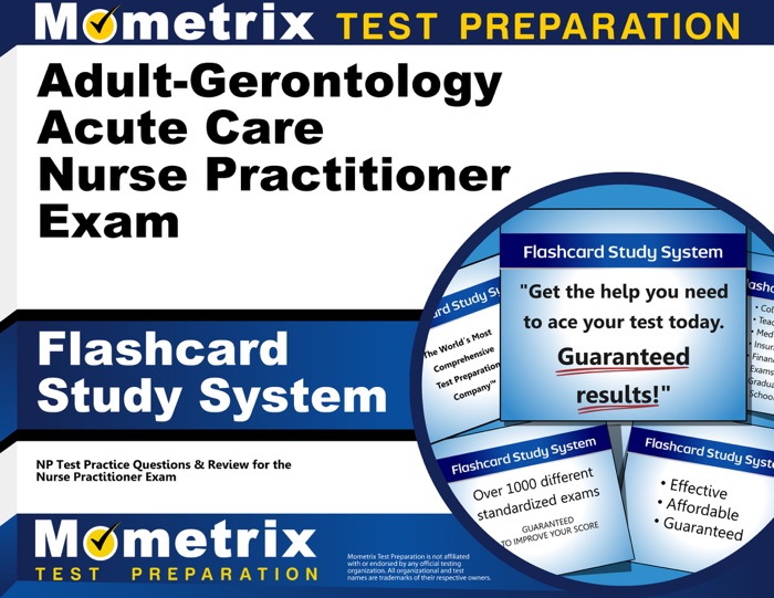 Adult-Gerontology Acute Care Nurse Practitioner Exam Flashcard Study System