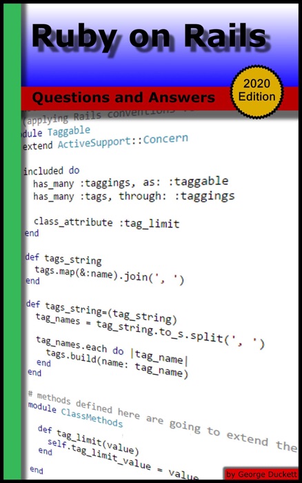 Ruby on Rails Programming: Questions and Answers (2020 Edition)