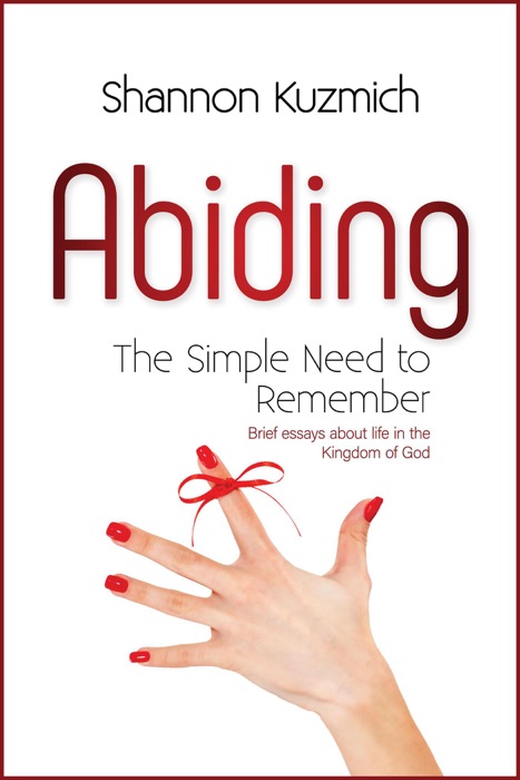 Abiding: The Simple Need to Remember