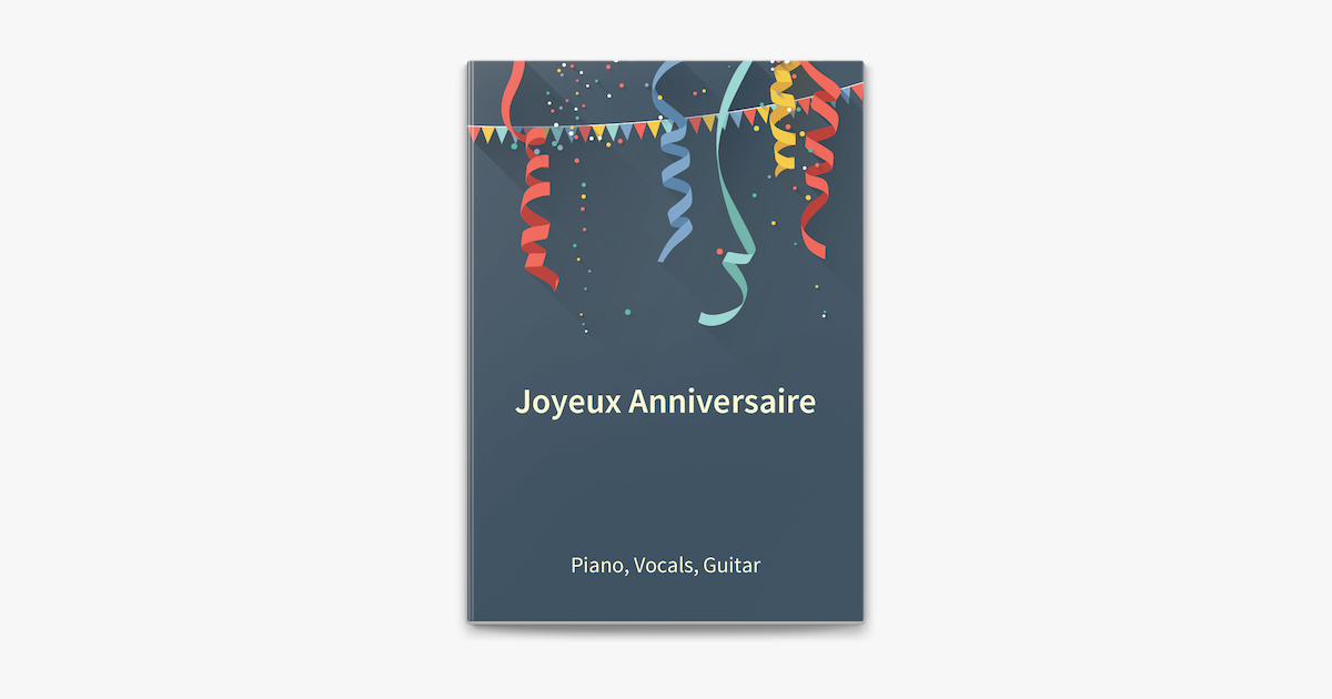 Joyeux Anniversaire On Apple Books