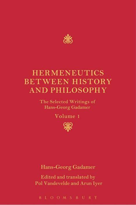 Hermeneutics between History and Philosophy