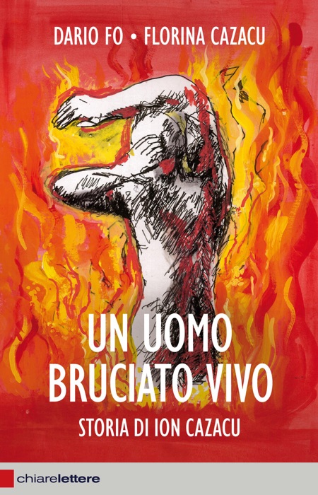 Un uomo bruciato vivo